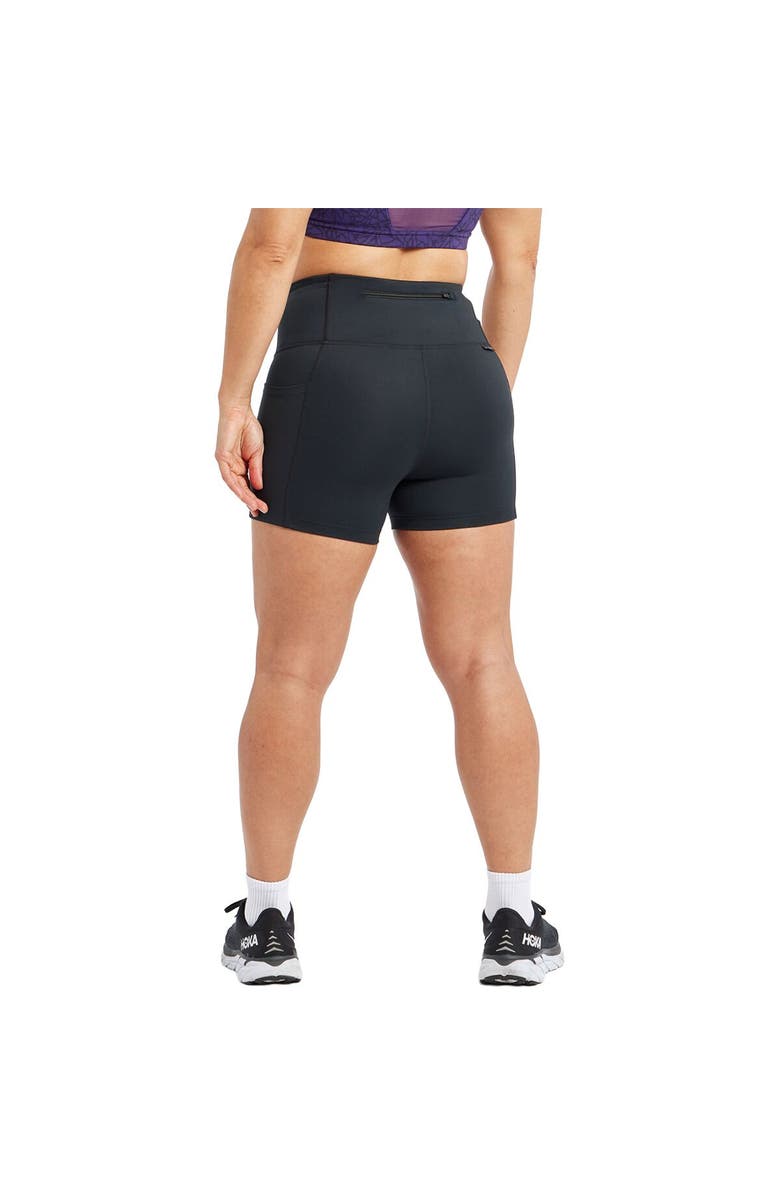 Oiselle Pockito 4In Short - Women's, Alternate, color, Black