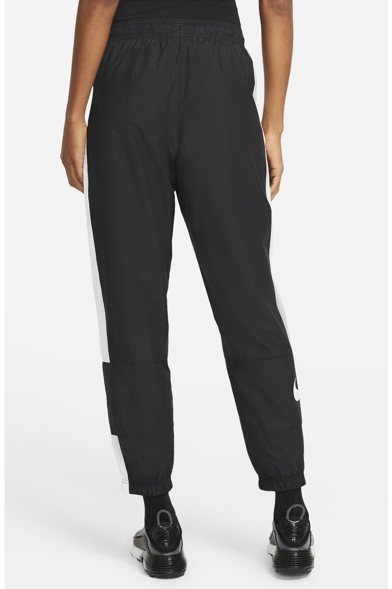 Sportswear Repel Woven Pants, Alternate, color, BLACK/ WHITE/ WHITE