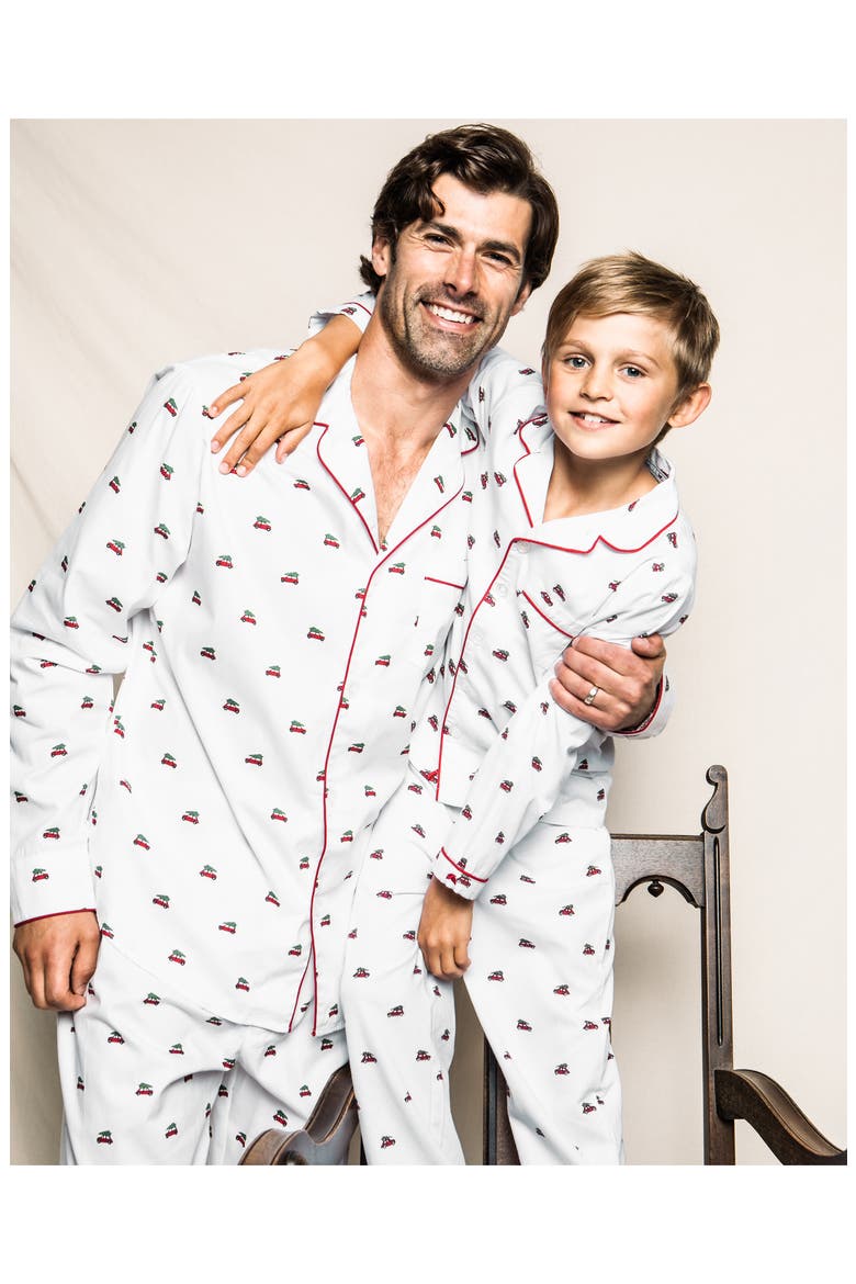 Kids' Holiday Journey Flannel Two Piece Pajamas, Alternate, color, WHITE