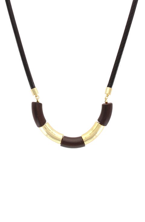 Kamlyn Wood Necklace