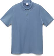 MANGO Regular Fit Cotton Piqué Polo