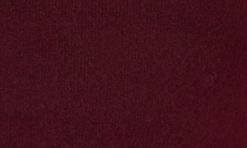 Halogen ® Tipped Crewneck Sweater In Burgundy