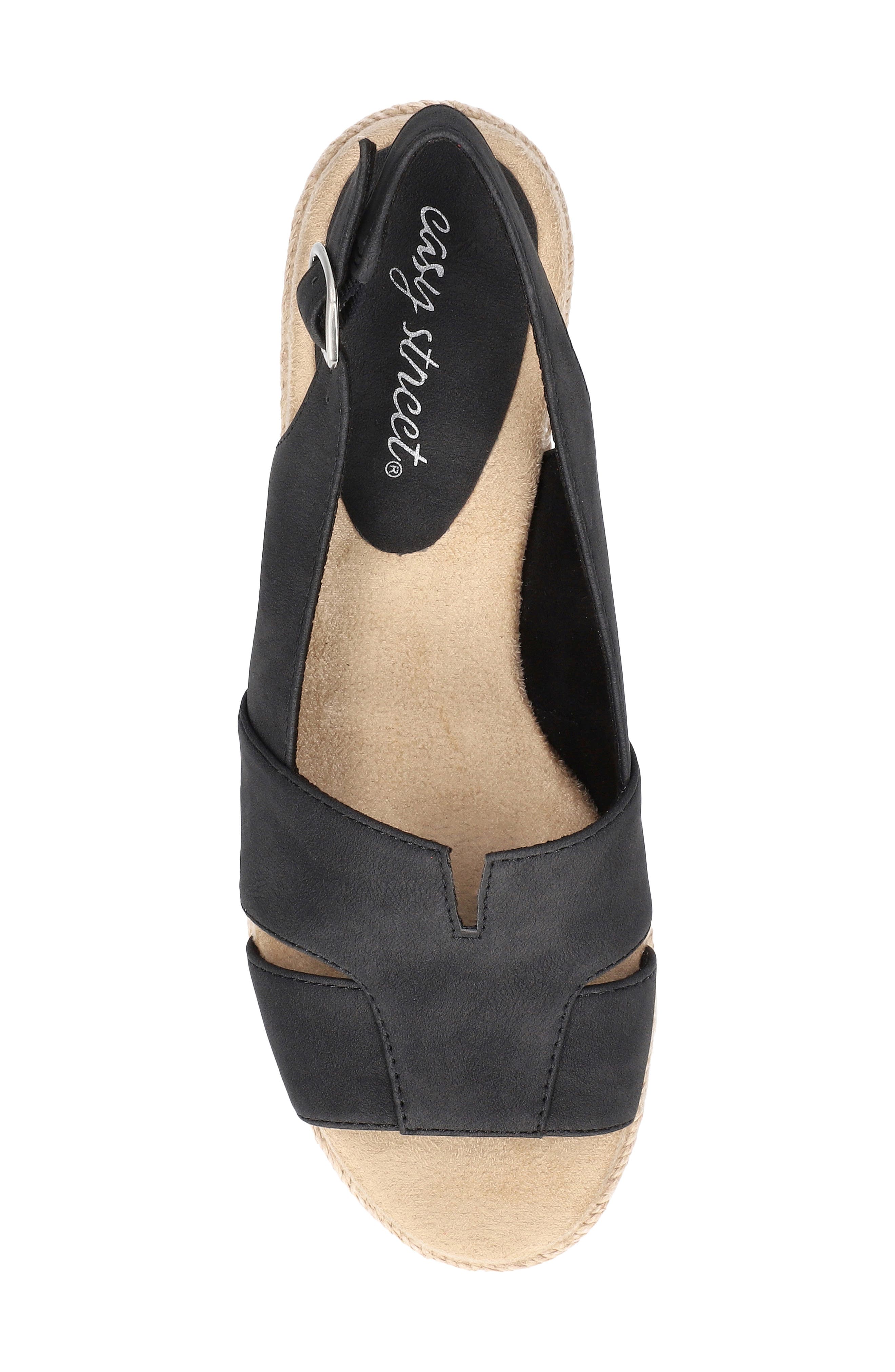 EASY STREET Resort Slingback Wedge Sandal, Alternate, color, 