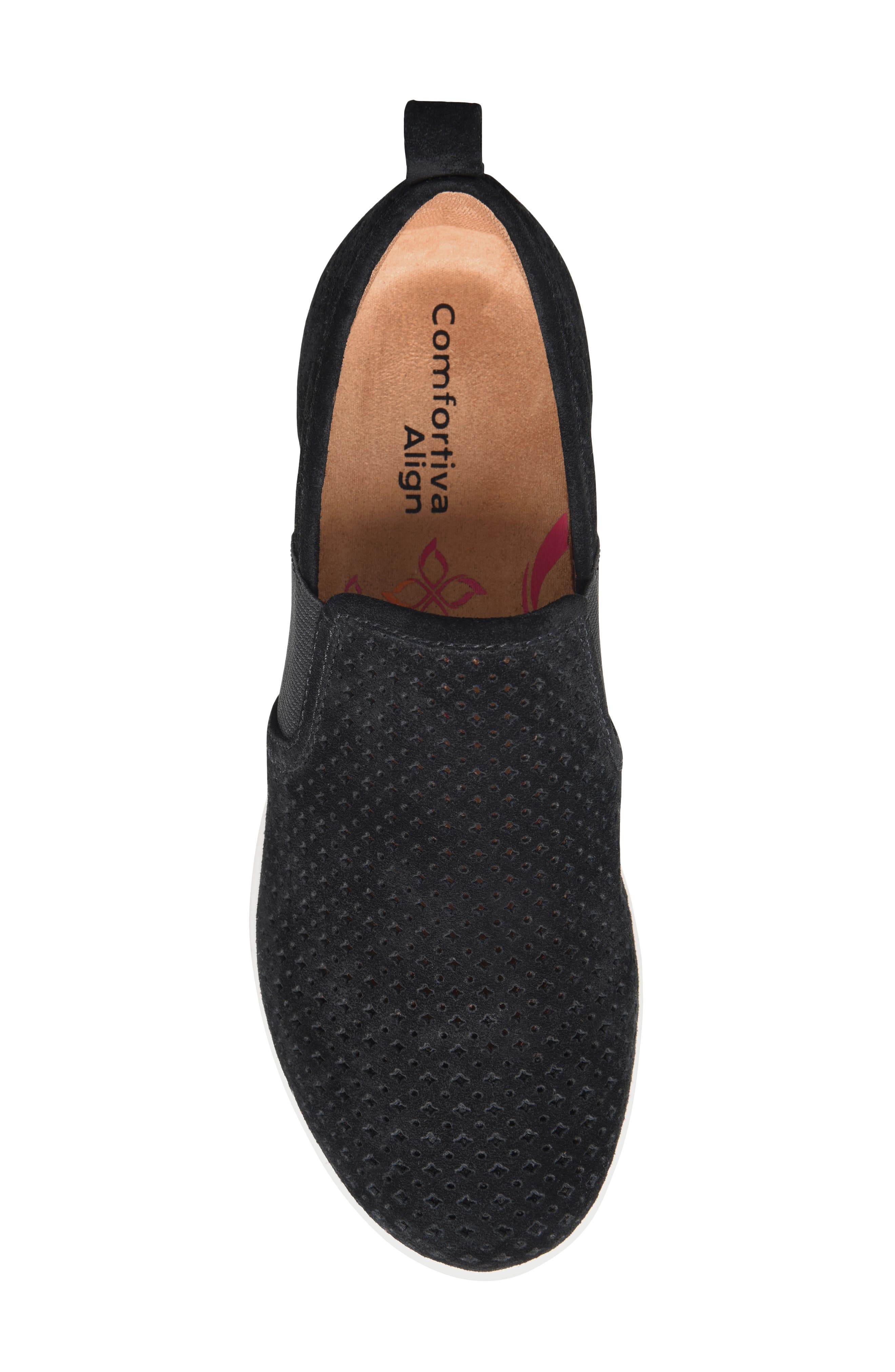 Comfortiva Casey Perforated Slip-On Sneaker, Alternate, color, 