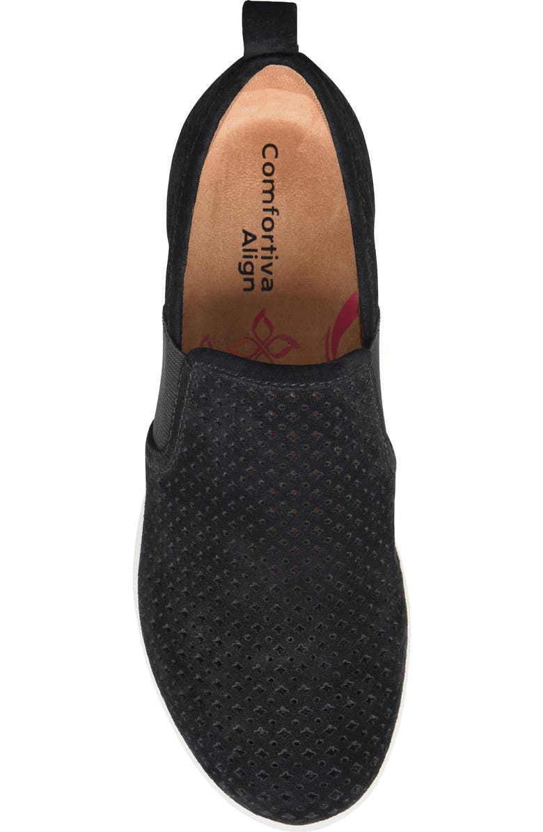 Comfortiva Casey Perforated Slip-On Sneaker, Alternate, color,