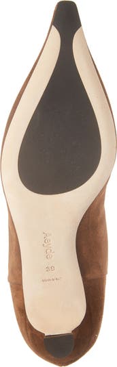 【関税込み】Aeyde ブラウン Zoe スエード アンクルブーツ AEYDE-ZOE-COW-SUEDE-LEATHER-