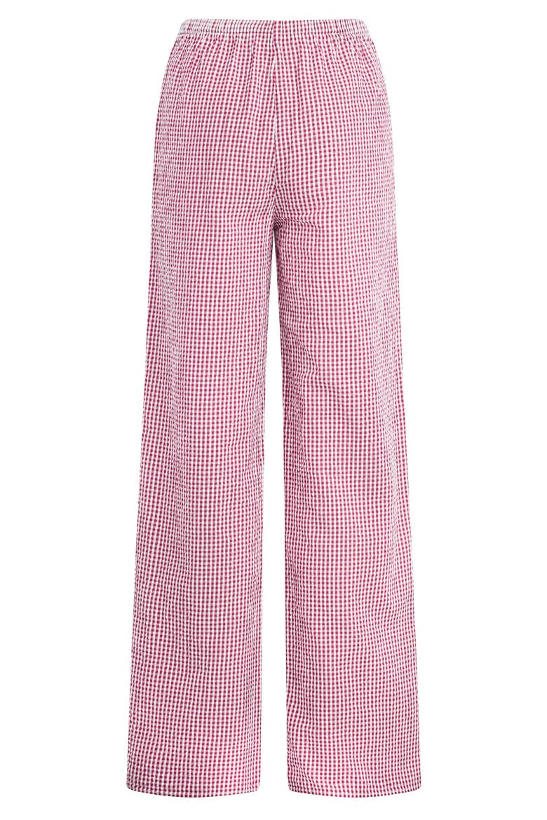 The Everything Straight Leg Pants, Alternate, color, RASPBERRY/ WHITE