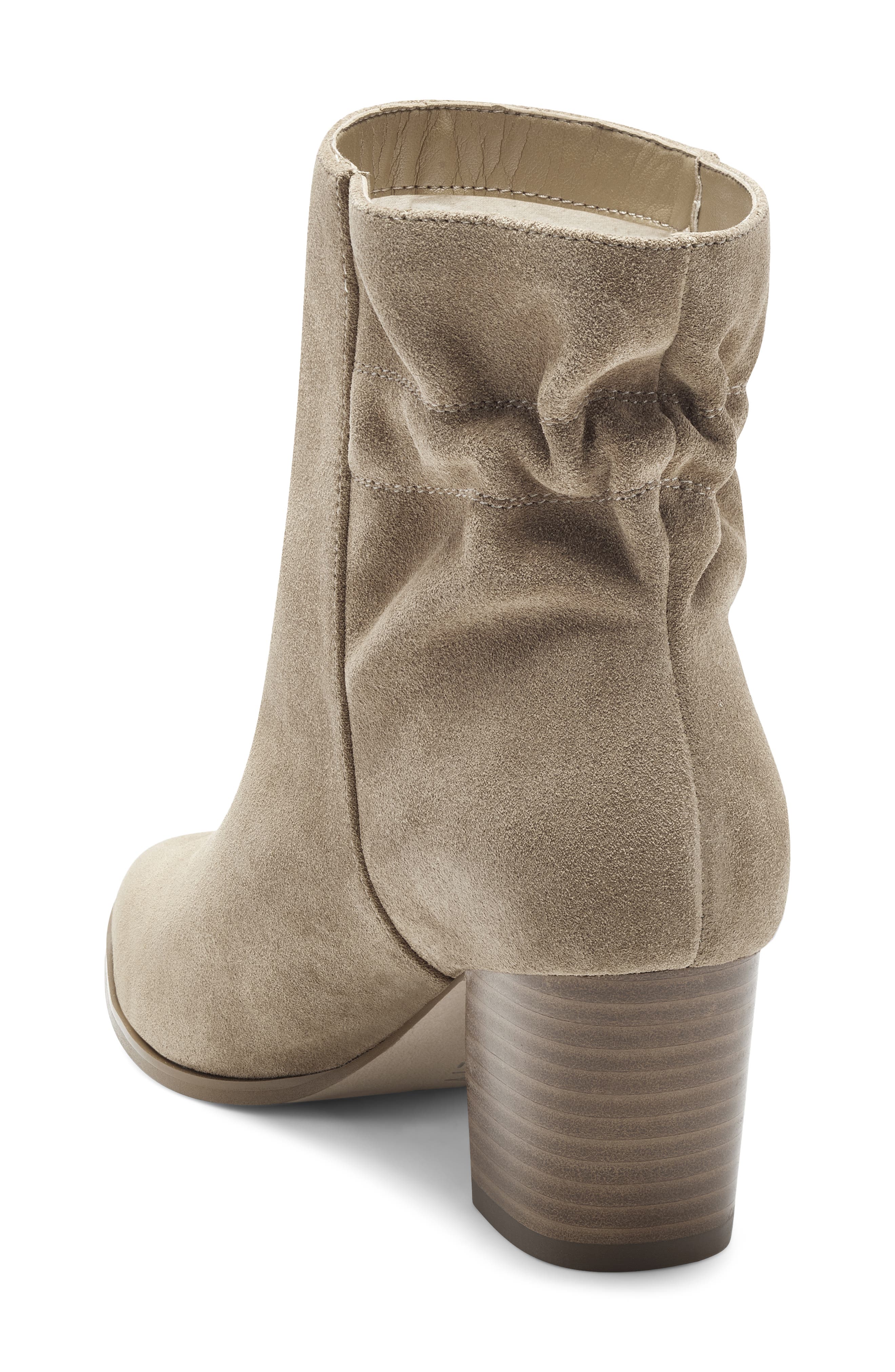 Maeryn Pointed Toe Bootie, Alternate, color, HONEY SUEDE