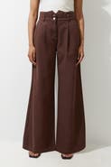 Karen Millen Denim Wide Leg Jeans