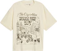 HONOR THE GIFT The City is Alive Cotton Graphic T-Shirt