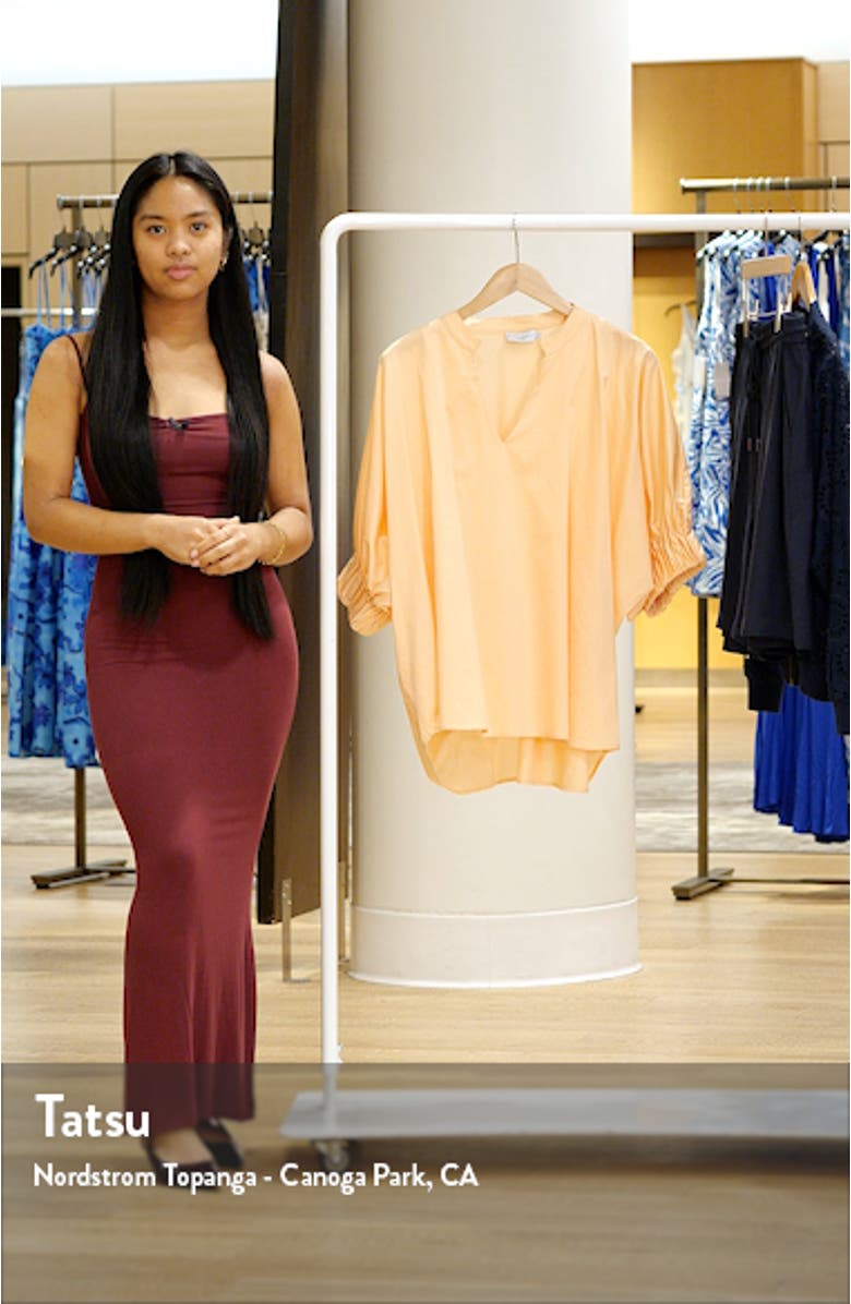 Medina Elbow Sleeve Top, sales video thumbnail