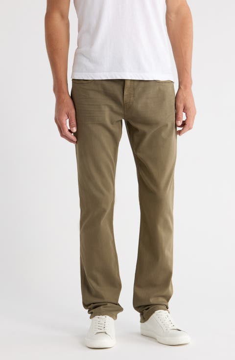 Transcend Normandie Straight Stretch Jeans (Vintage Desert Taupe)