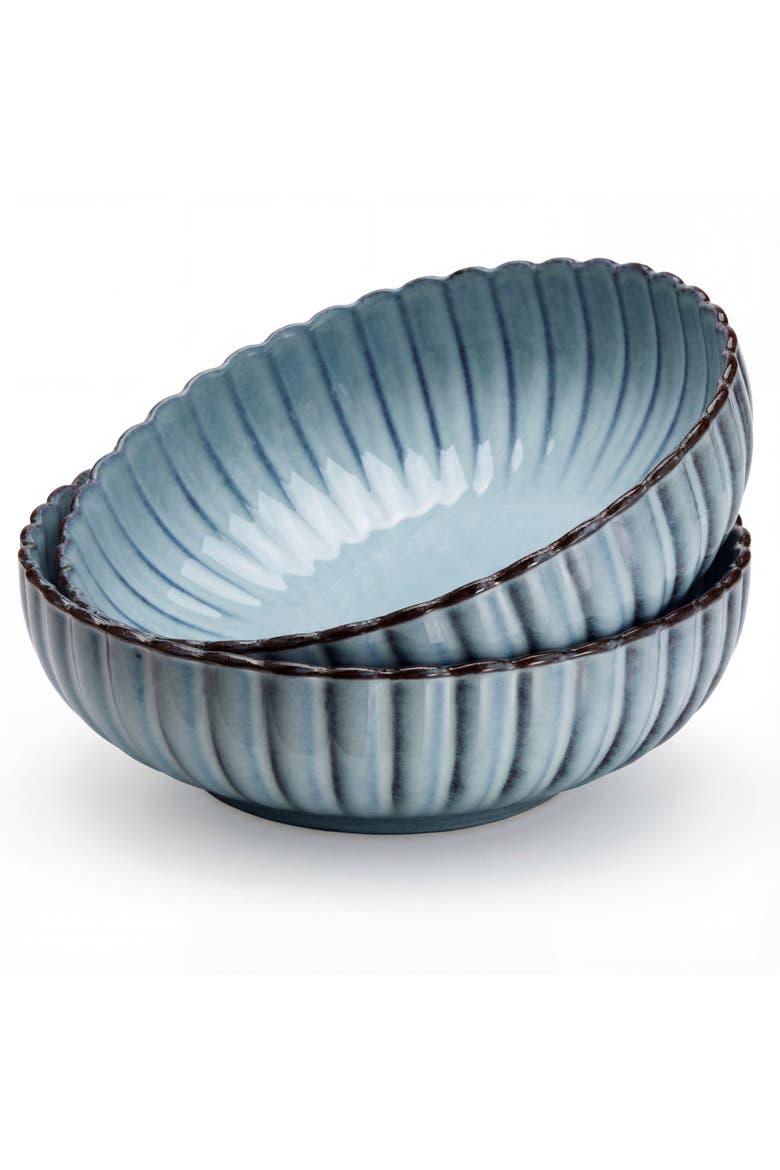 Tidal Collection Serving Bowls - Set of 2, Main, color, Blue