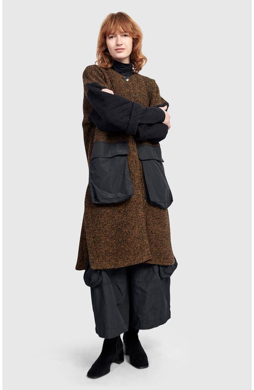 Alembika Citadel Coat In Brown