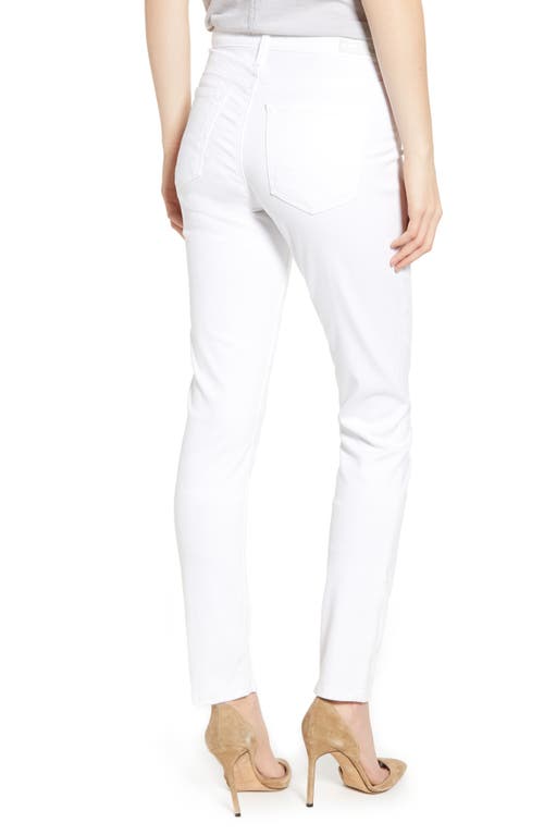 Shop Ag 'the Prima' Cigarette Leg Skinny Jeans In White