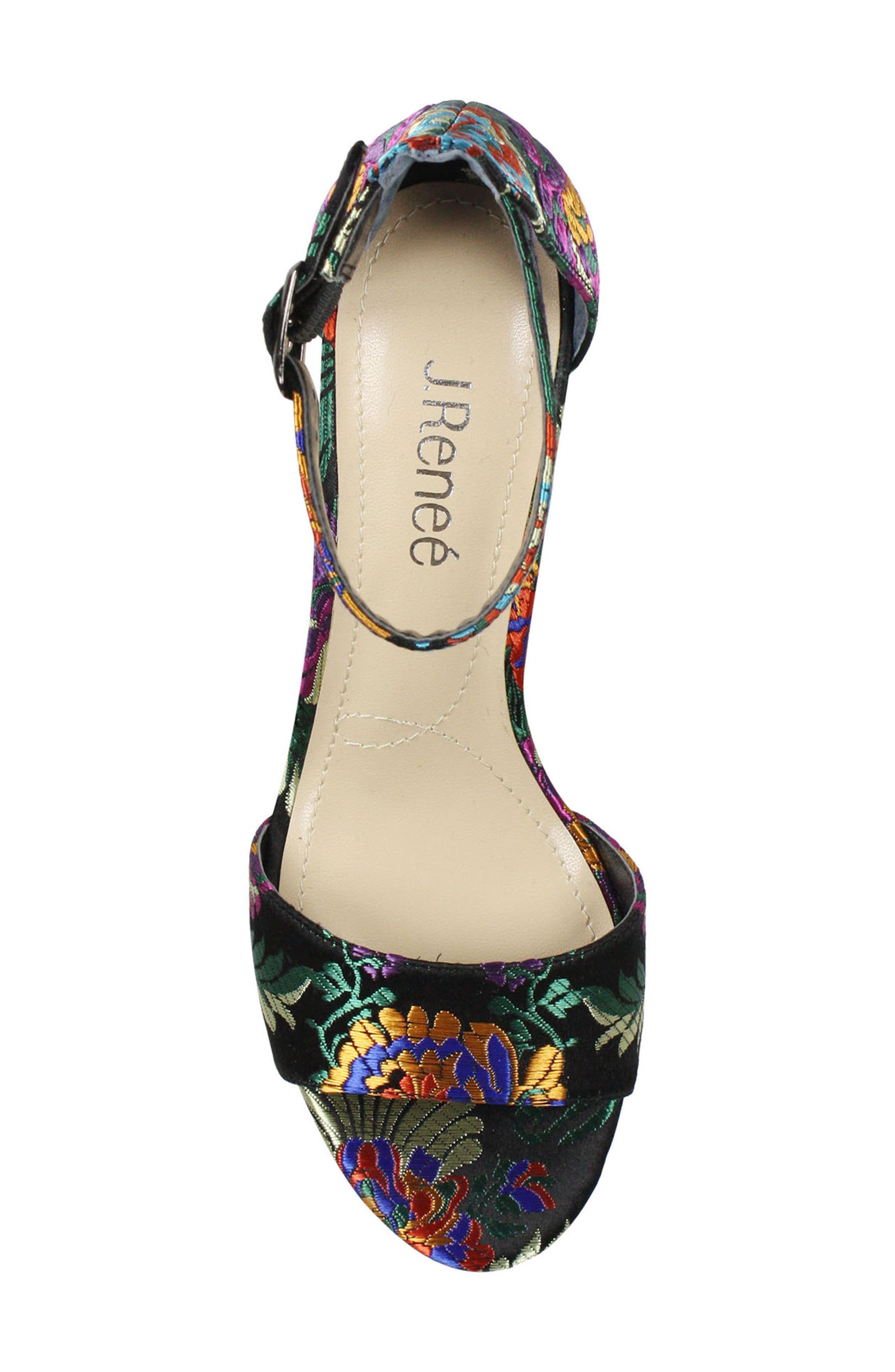 J. Reneé Flaviana Ankle Strap Sandal, Alternate, color, 