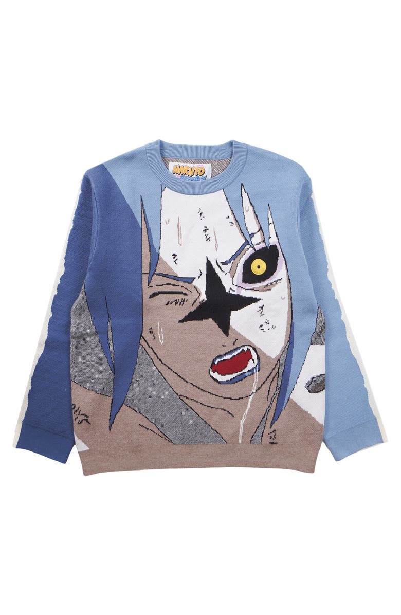 VERYRARE Sasuke Cursemark Crewneck, Main, color, Blue