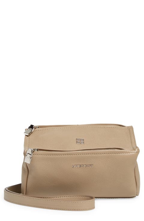 Mini Pandora Leather Crossbody Bag
