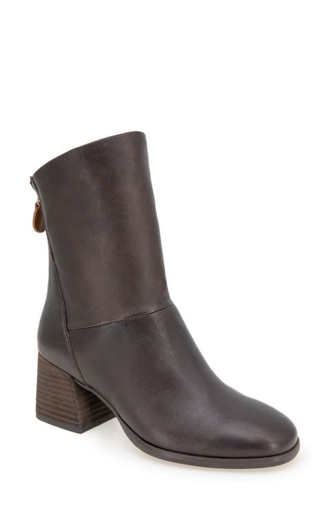 Saranac Leather Bootie