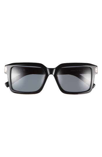 Mcm 54mm Rectangular Sunglasses In Black