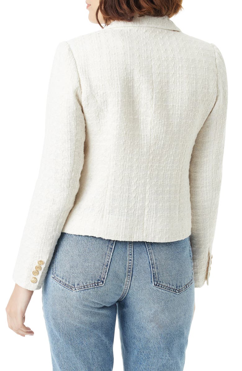 Sam Edelman Cheryl Open Front Crop Blazer, Alternate, color, 