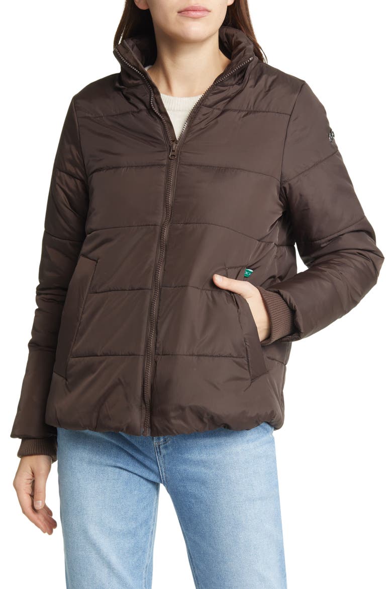 Leia - 3in1 Bomber Maternity Puffer Jacket Quilted Hybrid, Alternate, color, DARK CHOCOLATE