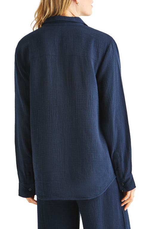 Splendid Kit Cotton Button-up Blouse