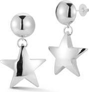 SPHERA MILANO Star Drop Earrings