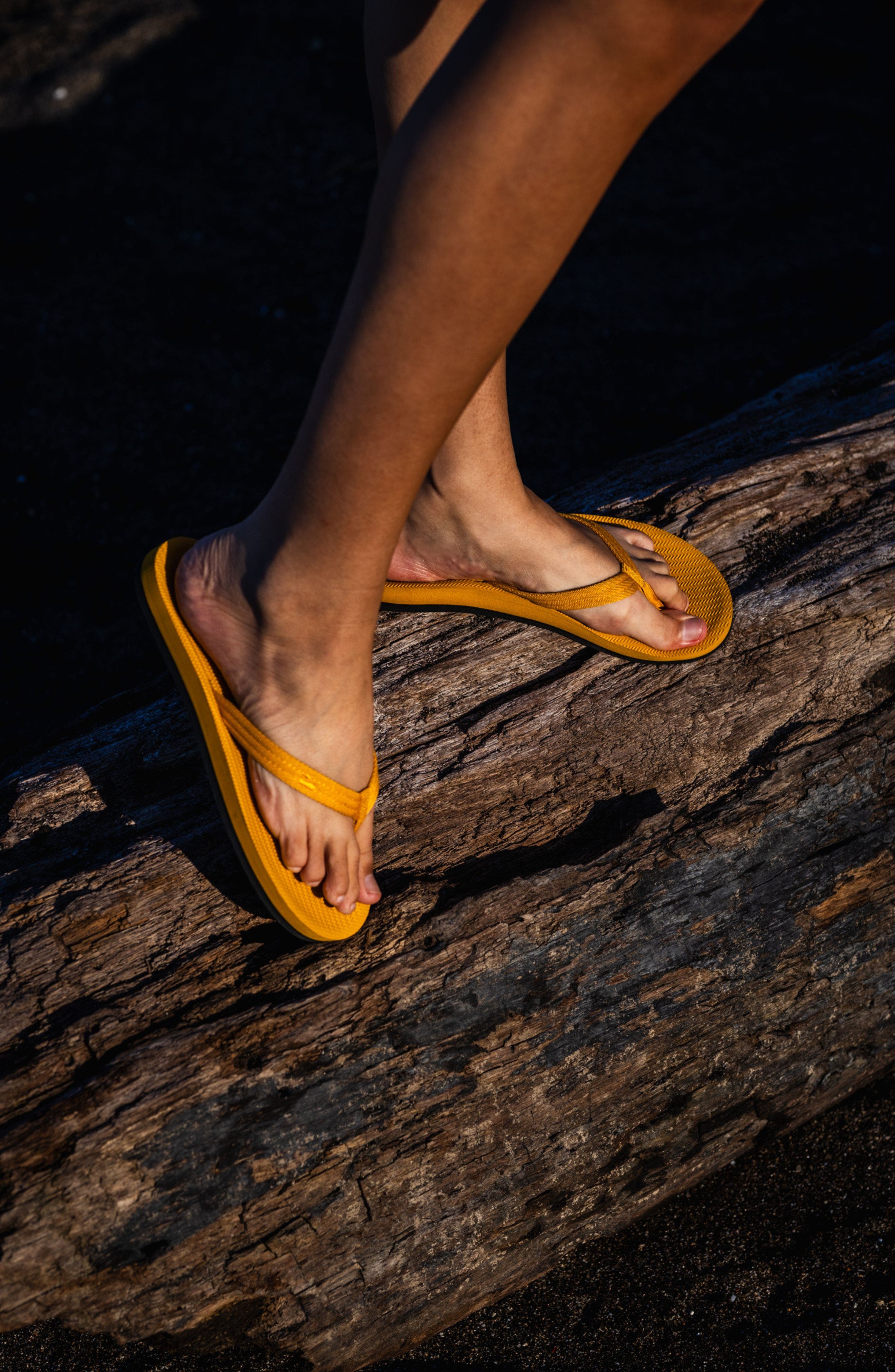 Responsibly-Made Tire Sole Easy Living Flip Flops, Alternate, color, Jamu