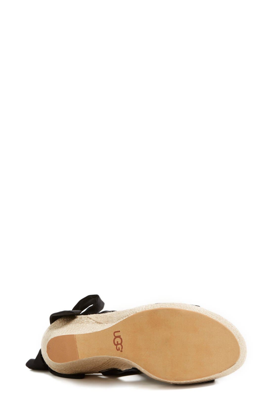 UGG<sup>®</sup> 'Jules' Platform Wedge Sandal, Alternate, color, 