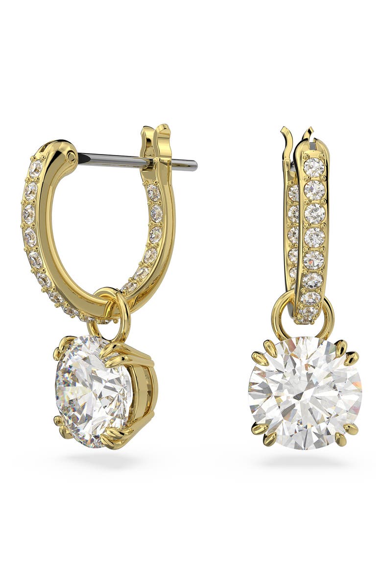 Stilla Huggie Hoop Earrings, Alternate, color, YELLOW