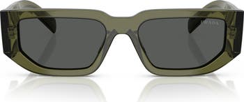 Prada 56mm Rectangular Sunglasses | Nordstrom display picture 1