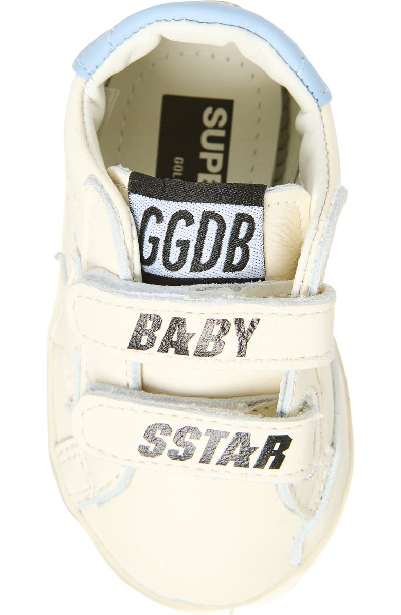 Golden Goose Baby School Sneaker, Alternate, color, White/ Power Blue