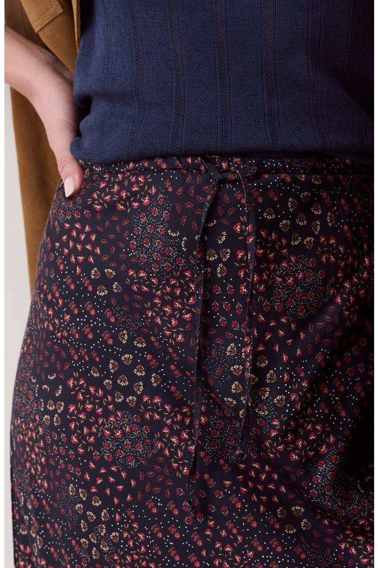 Silvia Maxi Skirt, Alternate, color, NAVY FLORAL