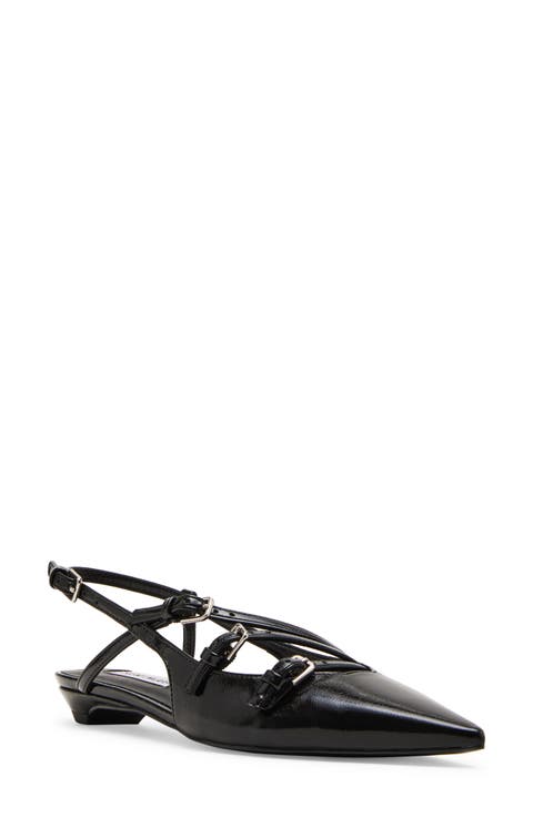 Peony Slingback Pointed Toe Pump (Women)