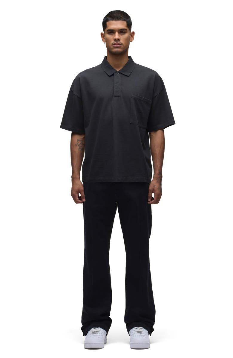 Hudson Jeans Heavyweight Cotton Pocket Polo, Alternate, color, Nights