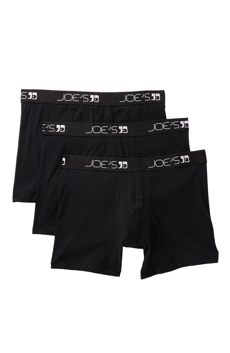 Joe's Cotton Blend Boxer Briefs - Pack of 3, Main, color,