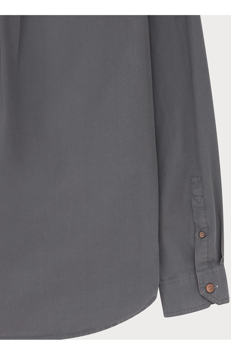 PS Paul Smith Casual Fit Organic Cotton Button-Up Shirt, Alternate, color, Anthracite
