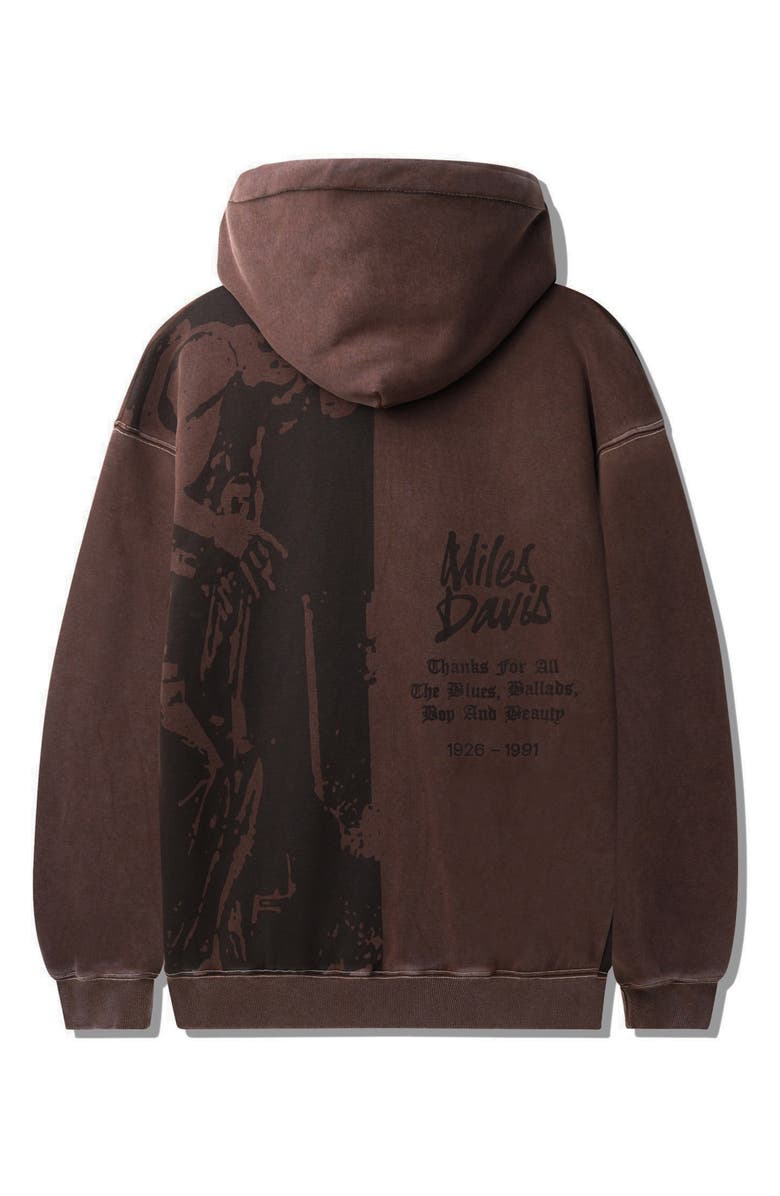 Butter Goods Thanks Miles Graphic Zip-Up Hoodie, Alternate, color, 