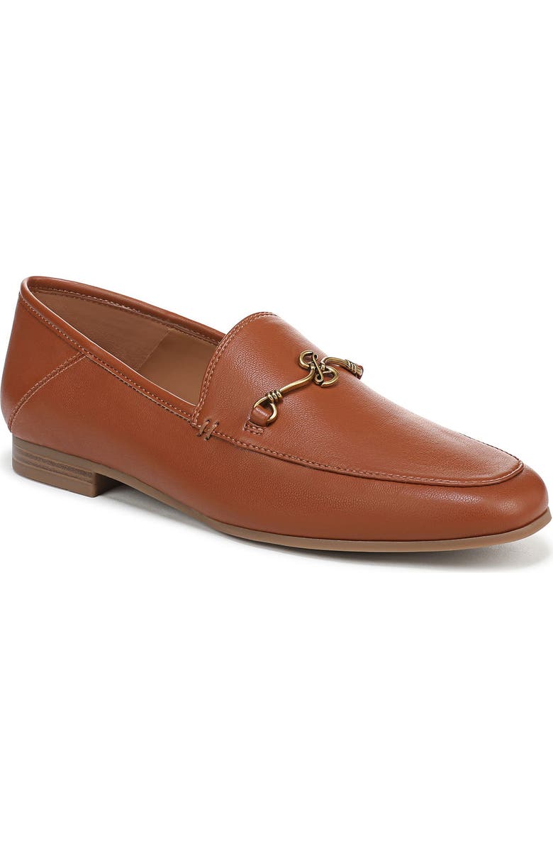 SAM & LIBBY Nadia Logo Bit Loafer, Main, color, Burnt Umber