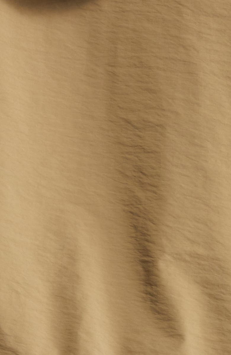 AERON Robine Leather Trim Blouson Sleeve Hooded Jacket, Alternate, color, 