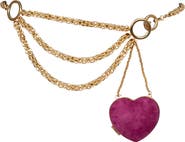 Jeffrey Campbell BPM Heart Chain Belt