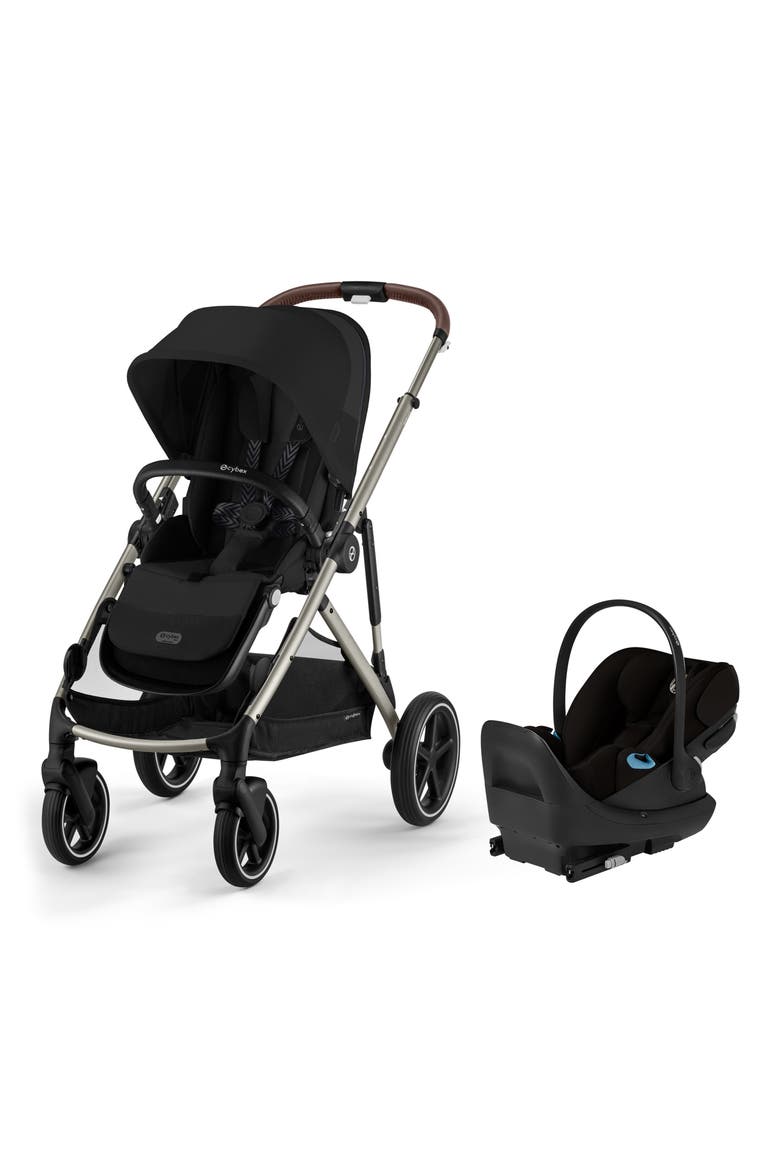 Gazelle S Stroller & Cloud G Pro Travel System, Main, color, MOON BLACK