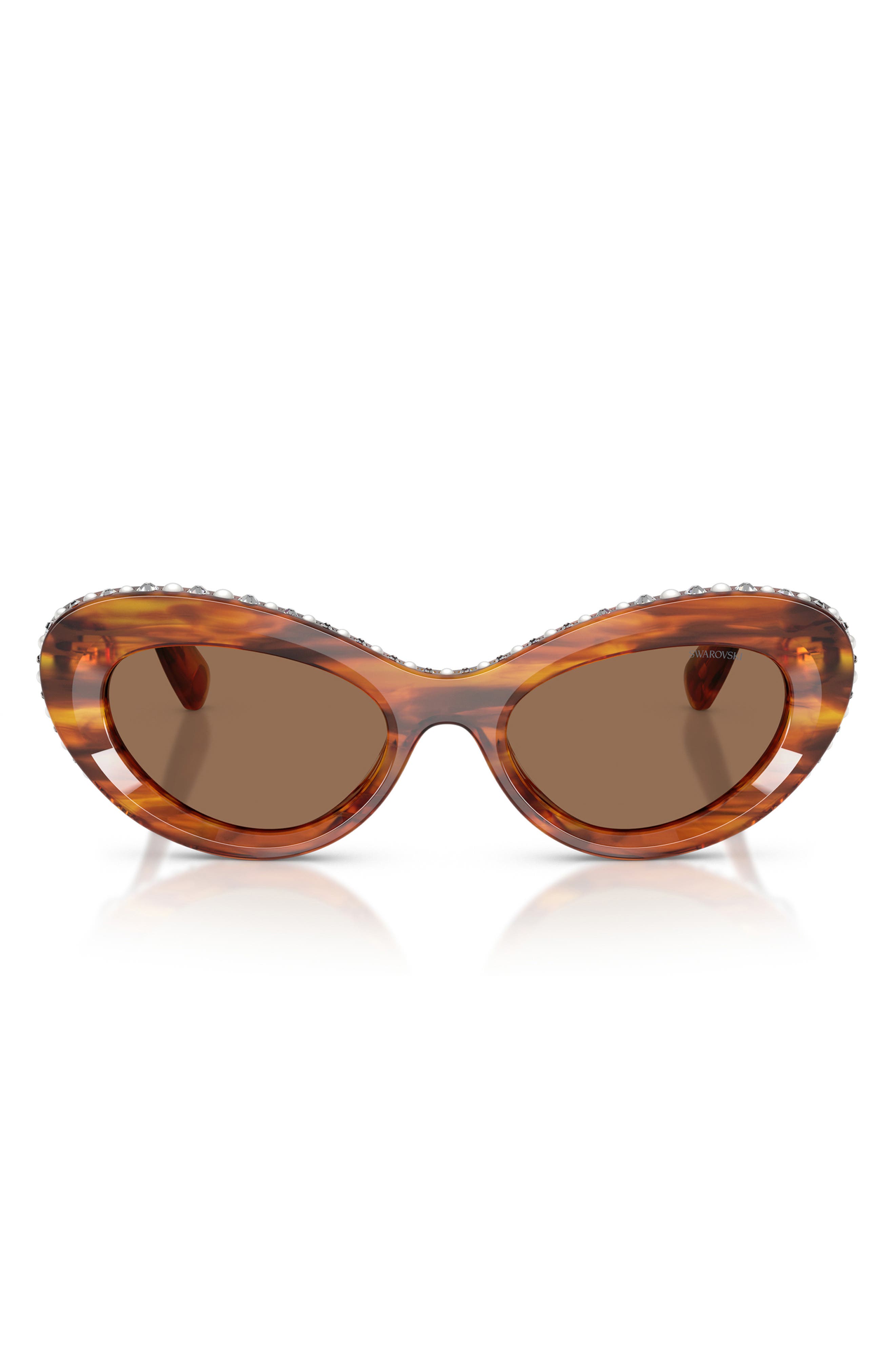 selected STRIPED HAVANA / DARK BROWN