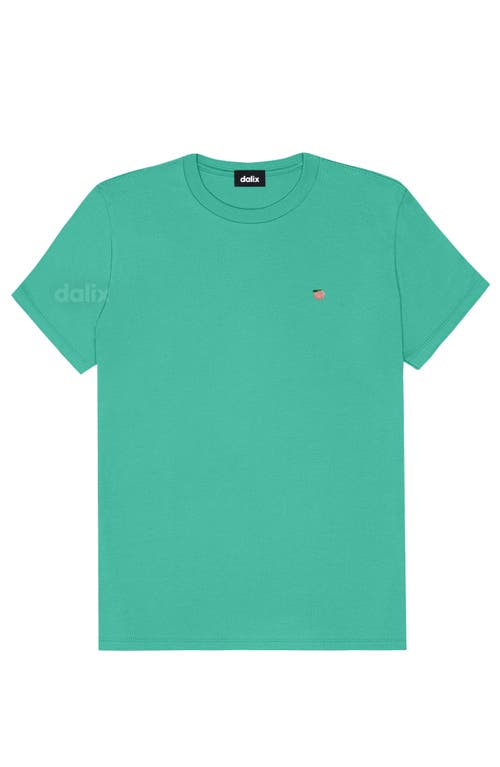 Dalix Womens Lil Peach Jersey Tee In Blue