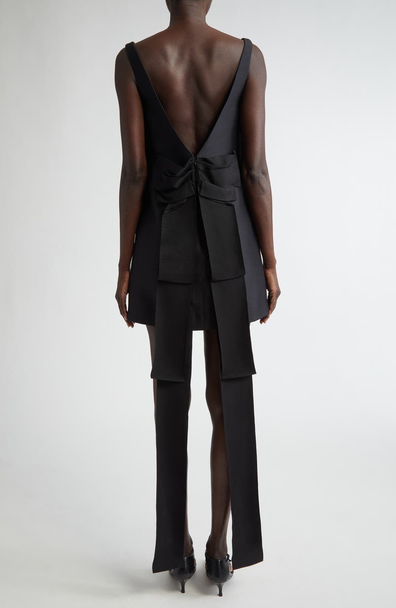 GIA STUDIOS Bowie Wool & Silk Broadcloth Minidress, Alternate, color,