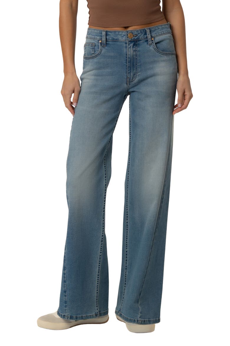 The Jean Wide Leg Jeans, Main, color, LOVELINESS