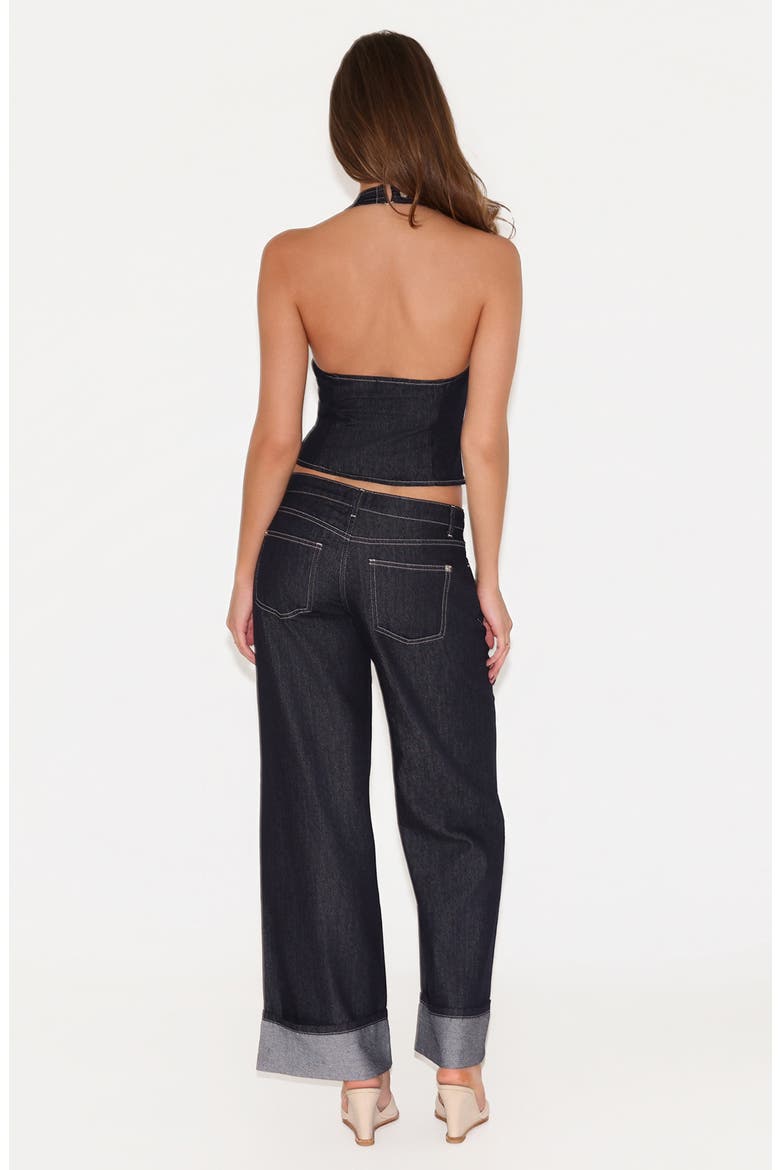 Tilda Low Waist Wide Leg Jeans, Alternate, color, INDIGO