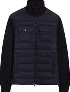Moncler Mixed Media Cardigan