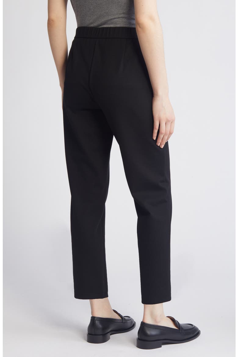 Slouch Ankle Pants, Alternate, color, BLACK